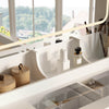 Luma Modern Storage Vanity/Makeup Table with Lighted Mirror - Riumlore