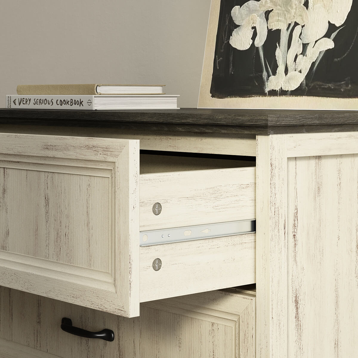 Maren Rustic 5-Drawer Dresser - Riumlore