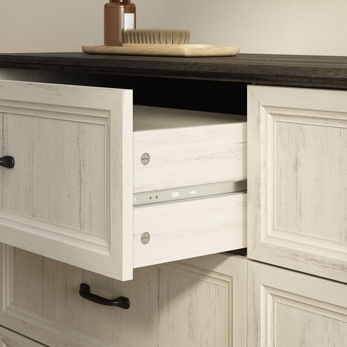 Maren Rustic 6-Drawer Dresser - Riumlore