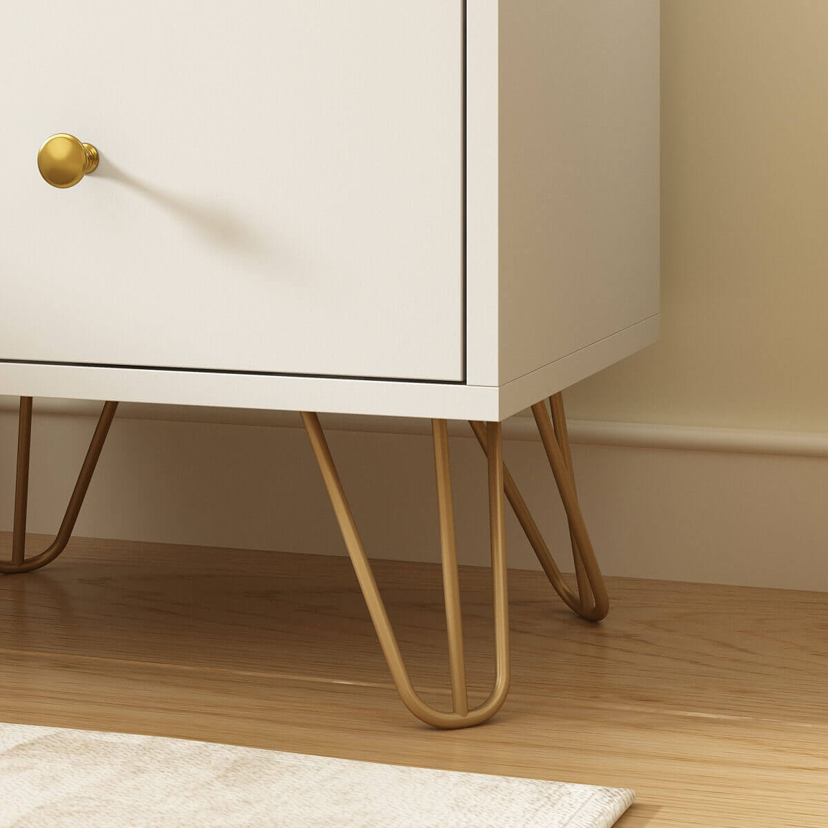 Sana Modern 2-Drawer Nightstand - Riumlore