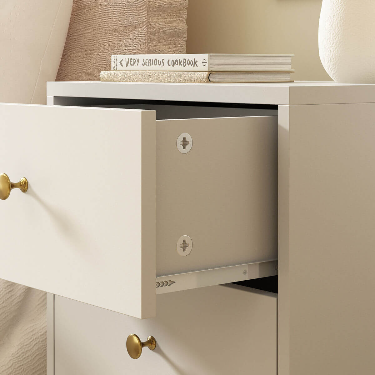 Sana Modern 2-Drawer Nightstand - Riumlore