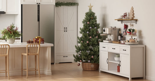 How to Decorate Your Dining Room for Christmas | Cozy Holiday Ideas