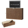 55.1" W Fluted 8 Drawer Dresser for Adult,Wooden Bedroom Dresser,Dresser TV Stand up to 65" for Living Room,Oak