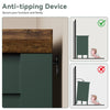 9-Drawer Dressers for Bedroom,55.1"Width Modern Chest of Drawer with Metal Handlesfor Living Room,Hallway,Entryway,Green