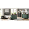 9-Drawer Dressers for Bedroom,55.1"Width Modern Chest of Drawer with Metal Handlesfor Living Room,Hallway,Entryway,Green