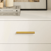 Ansel Modern White 6-Drawer Dresser