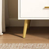 Ansel Modern White 6-Drawer Dresser