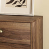 Mid-Century Modern Walnut 6-Drawer Dresser - Riumlore