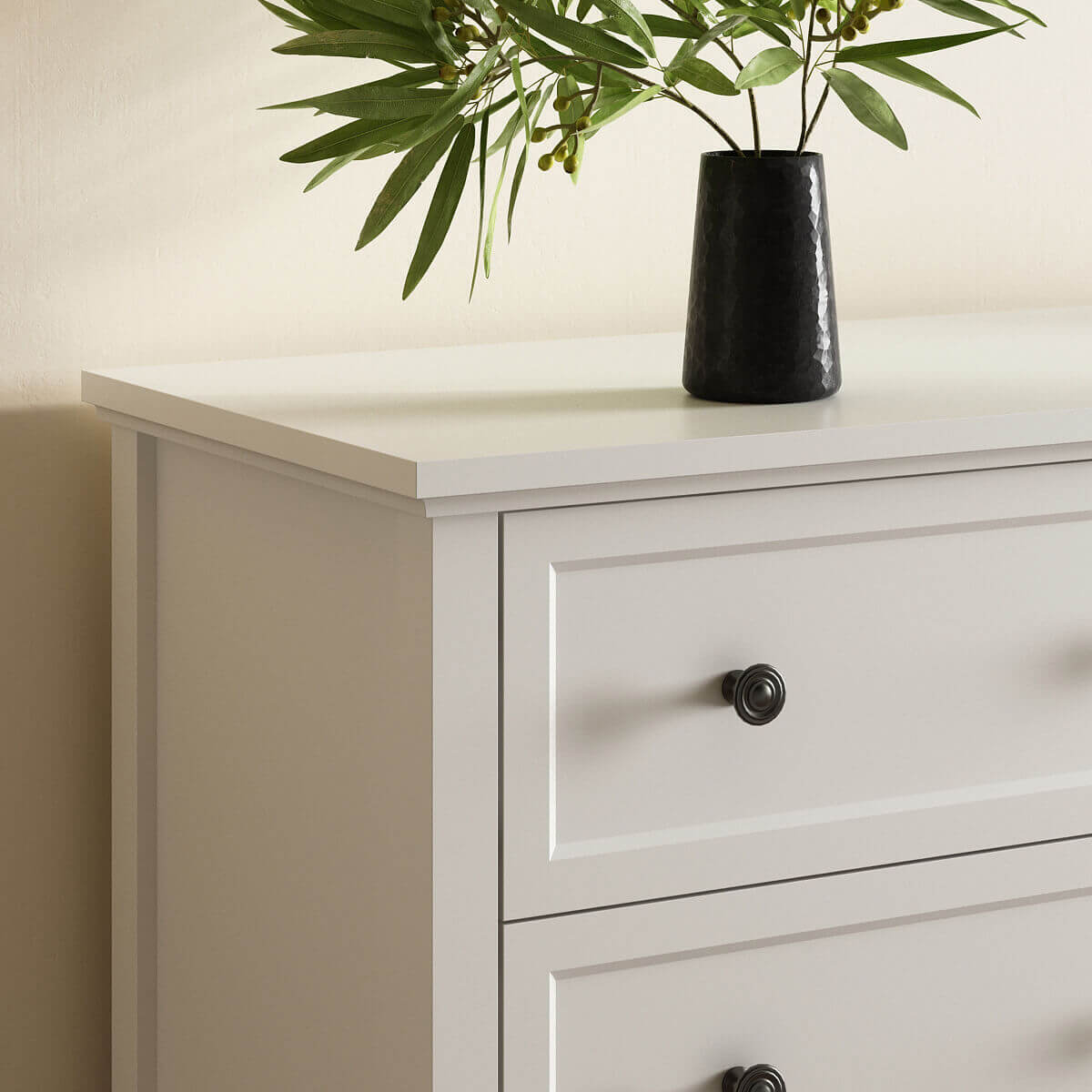 Mioa Modern Farmhouse 6-Drawer Dresser - Riumlore
