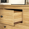 Mid-Century Modern 7-Drawer Oak Dresser - Riumlore