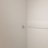 Ansel Modern Tall White Storage Cabinet