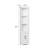 Xyla Modern Farmhouse Corner with 1 Cabinet Riumlore
