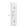 Xyla Modern Farmhouse Corner Cabinet - Riumlore