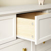 Mioa Modern White 7‑Drawer Dresser - Riumlore