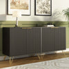 Luma Modern Fluted Sideboard Cabinet - Riumlore