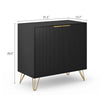 Luma Modern Fluted Sideboard Cabinet - Riumlore