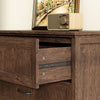 Rowen Rustic Solid Walnut Wood 5-Drawer Dresser - Riumlore