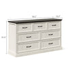 Maren Rustic 7-Drawer Dresser - Riumlore