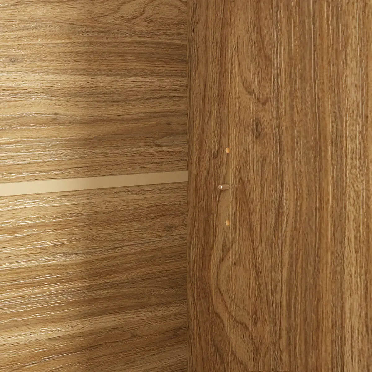 Thene Mid-Century-Modern Fluted Bookcase with Open Shelf - Riumlore