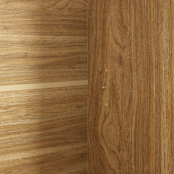 Thene Mid-Century-Modern Fluted Bookcase with Open Shelf - Riumlore