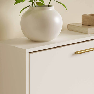 Ansel Minimalist 3-Tier Vertical Shoe Cabinet - Riumlore