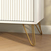 Modern Fluted 6-Drawer Dresser - Riumlore