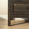 Dorien Rustic Farmhouse Black 9-Drawer Dresser - Riumlore