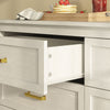 Dorien Modern Farmhouse White 6-Drawer Dresser - Riumlore