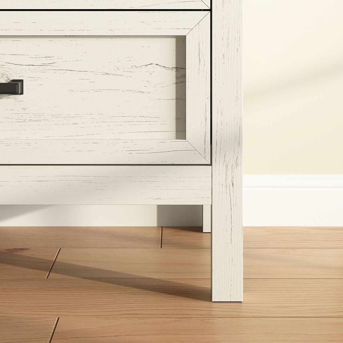 Dorien Modern Farmhouse White 9-Drawer Dresser - Riumlore