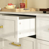 Dorien Modern Farmhouse White 9-Drawer Dresser - Riumlore