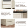 Modern 5 White Drawer Dresser, 44" H Tall Chest for Bedroom,Anti-Tip Device